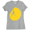 adrenaline addict rock climbing Ladies Fitted T-Shirt