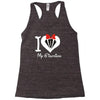 i love you my girlfreind Racerback Tank