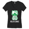 hello clarice Women's V-Neck T-Shirt