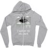 i want to believe in kang and kodos Zipper Hoodie