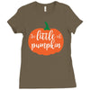 halloween little pumpkin Ladies Fitted T-Shirt