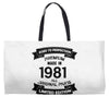 Premium Vintage  1981 Weekender Totes