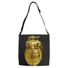 gold grenade Adjustable Strap Totes