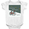 i&rsquo;d lock my bike to yours anytime Baby Bodysuit