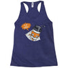 my morning sidekick Racerback Tank
