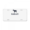 ggoat License Plate
