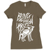bring me the horizon wolf bones new Ladies Fitted T-Shirt