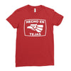 hecho en tejas Ladies Fitted T-Shirt