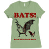 bats! Ladies Fitted T-Shirt
