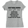 Sagittarius Woman Ladies Fitted T-Shirt