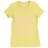 life  available for a limited time only Ladies Fitted T-Shirt