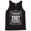 vintage made in 1987 perfectly aged a living legend Tank Top