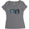 speak friend and enter Women's Triblend Scoop T-shirt