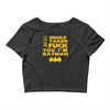 poof movie batman Crop Top
