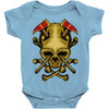 skull axe Baby Onesie