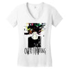 overthinking Women's V-Neck T-Shirt