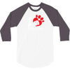 I Love Bulldogs 3/4 Sleeve Shirt