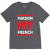 pardon my french V-Neck Tee