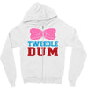 tweedle dee matching Zipper Hoodie