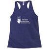 i'm not indecisive my mind Racerback Tank