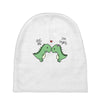 t rex problems Baby Beanies