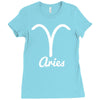 aries zodiac Ladies Fitted T-Shirt