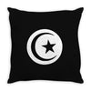 tunisia international support your country  sport flag sport Throw Pillow