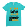 My Son Is Super Awesome His Momma Ladies Fitted T-Shirt
