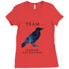 team damon salvatore Ladies Fitted T-Shirt