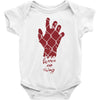 protect the living Baby Onesie