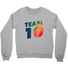 team 10 colorful Crewneck Sweatshirt