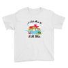 a turtle made it to the water Youth Tee