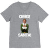 omg santa will ferrell V-Neck Tee