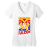 falcon punch out Women's V-Neck T-Shirt
