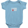 llama lovin' lover Baby Onesie