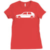 schleifmaschine Ladies Fitted T-Shirt