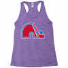 quebec nordiques Racerback Tank