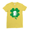 drink and irish Ladies Fitted T-Shirt