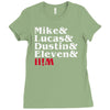 mike, lucas, dustin, eleven &amp; will Ladies Fitted T-Shirt
