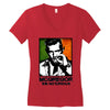 mcgregor the notorious ireland Women's V-Neck T-Shirt
