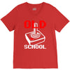 old school joystick V-Neck Tee