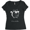chinchillin Women's Triblend Scoop T-shirt