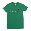 chicken xing Ladies Fitted T-Shirt