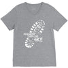 wander explore hike V-Neck Tee