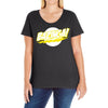 bazinga Ladies Curvy T-Shirt