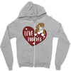 love furever Zipper Hoodie