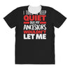 i tried to keep quiet but my ancestors All Over Women's T-shirt