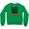 Plays With Cars Crewneck Sweatshirt
