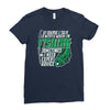 talk to myself fishing Ladies Fitted T-Shirt