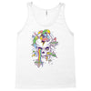 flying rainbow skull island Tank Top
